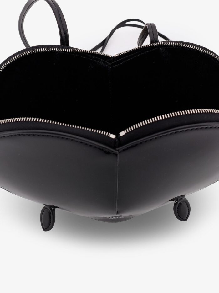 ALAIA Le Coeur Patent Leather Shoulder Bag