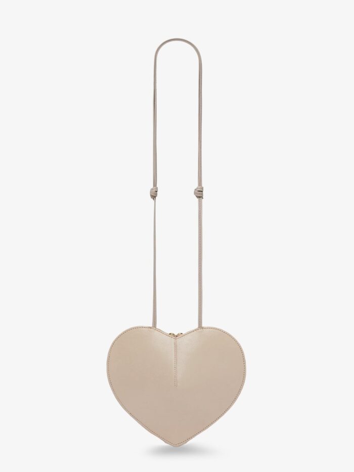 ALAIA Le Coeur Suede And Leather Crossbody Bag