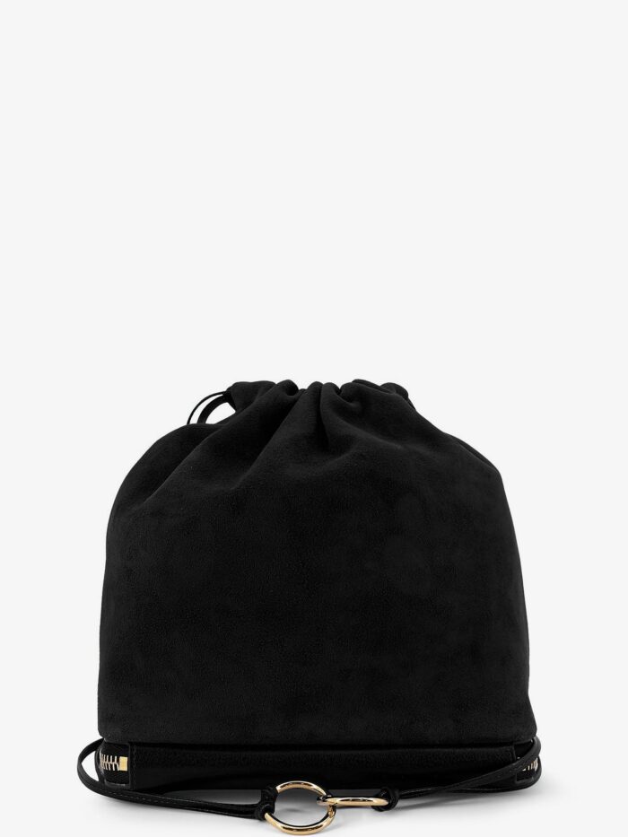 ALAIA Le Pochon Suede Shoulder Bag