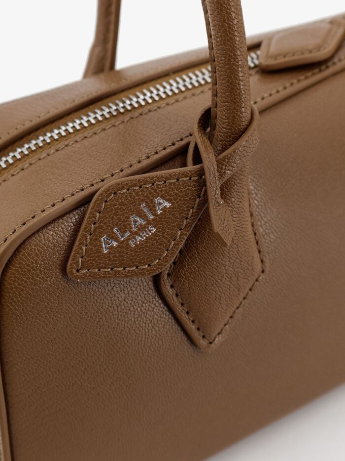 ALAIA Le Teckel Leather Shoulder Bag