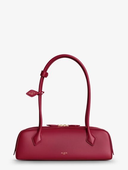 ALAIA Le Teckel Leather Shoulder Bag