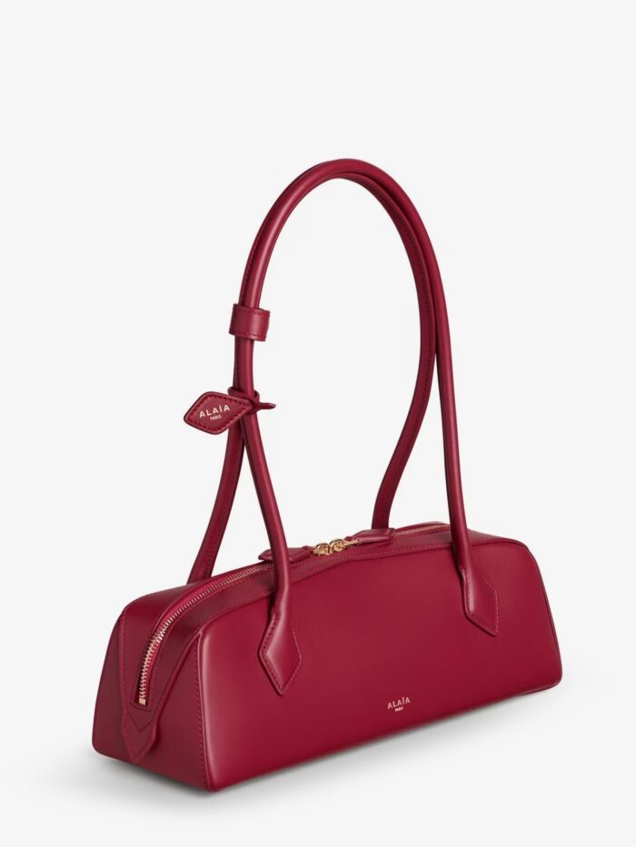 ALAIA Le Teckel Leather Shoulder Bag