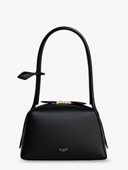 ALAIA Le Teckel Leather Shoulder Bag