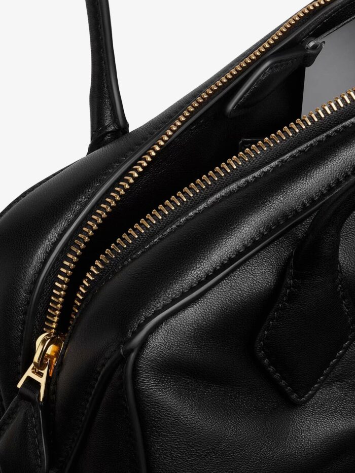 ALAIA Le Teckel Leather Shoulder Bag