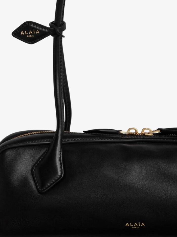 ALAIA Le Teckel Leather Shoulder Bag