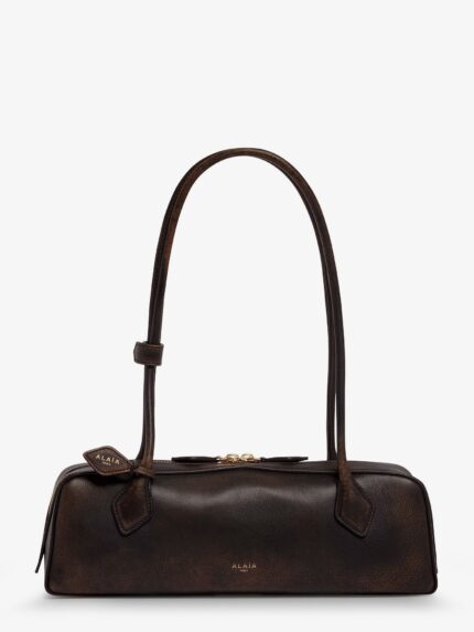 ALAIA Le Teckel Leather Shoulder Bag