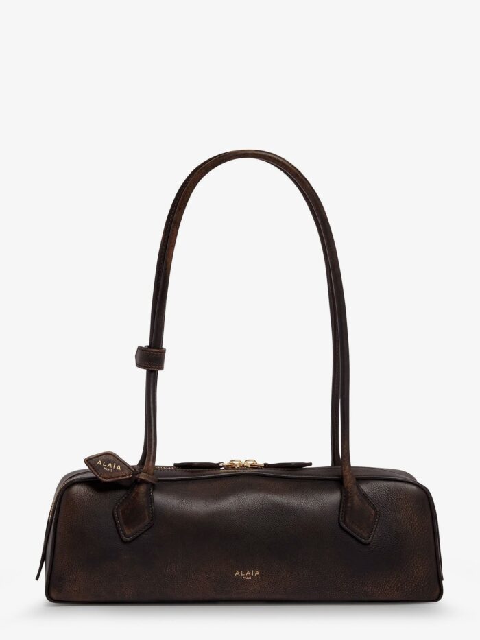 ALAIA Le Teckel Leather Shoulder Bag