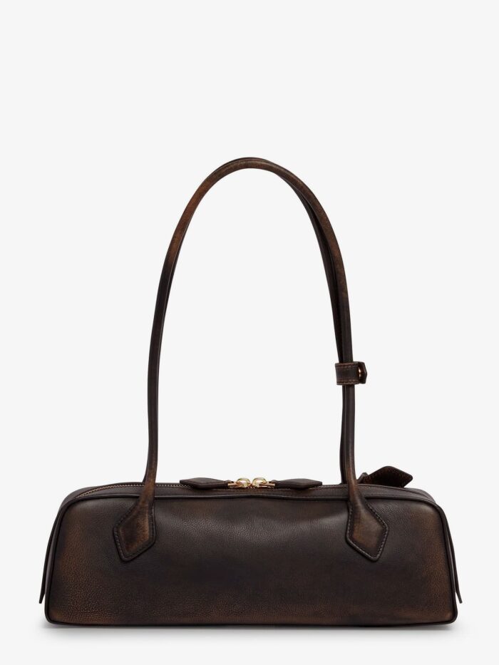 ALAIA Le Teckel Leather Shoulder Bag