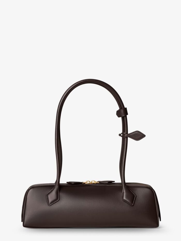 ALAIA Le Teckel Medium Leather Shoulder Bag