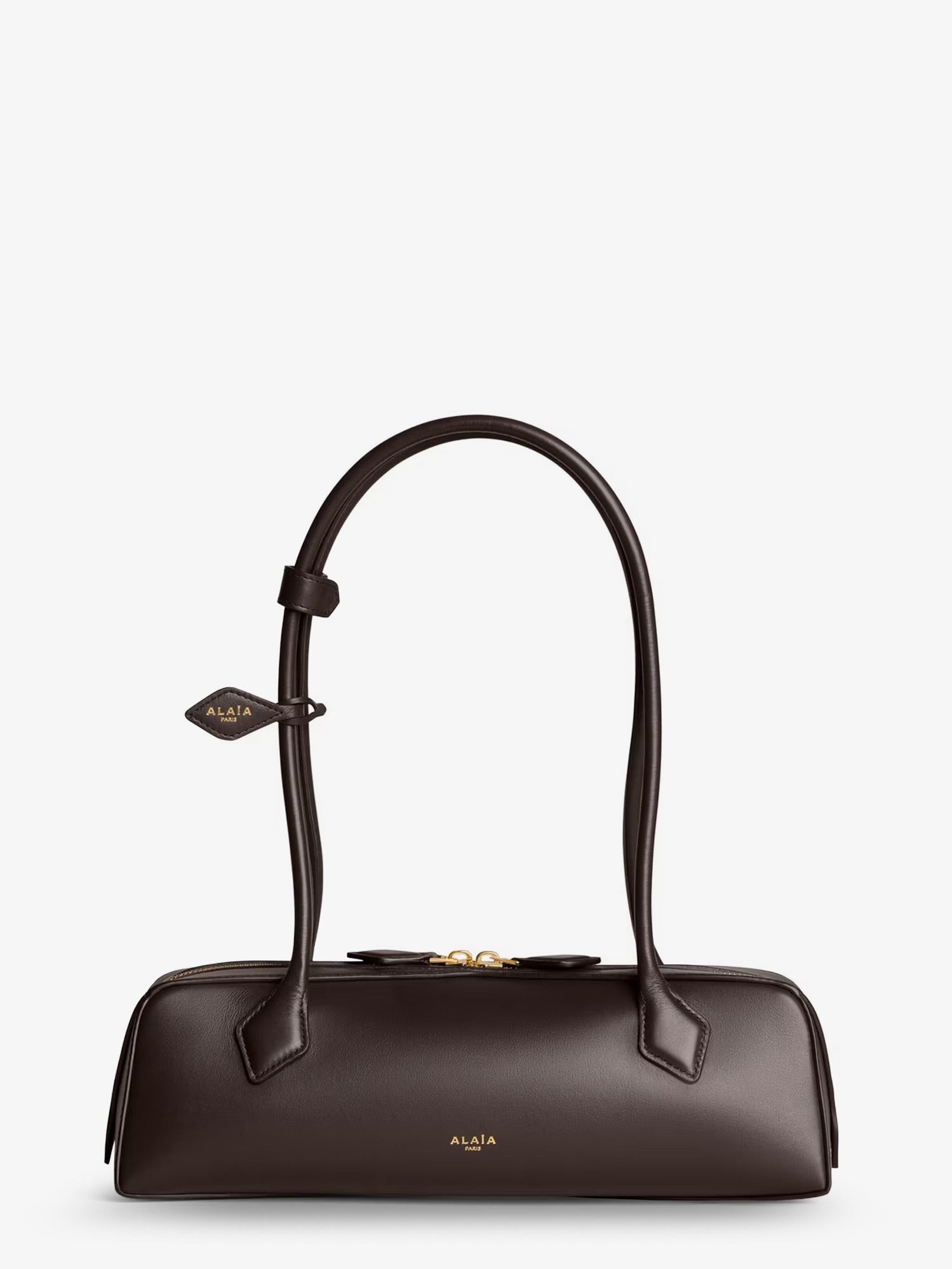 ALAIA Le Teckel Medium Leather Shoulder Bag