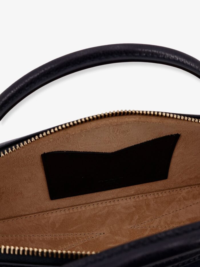 ALAIA Le Teckel Small Suede Shoulder Bag