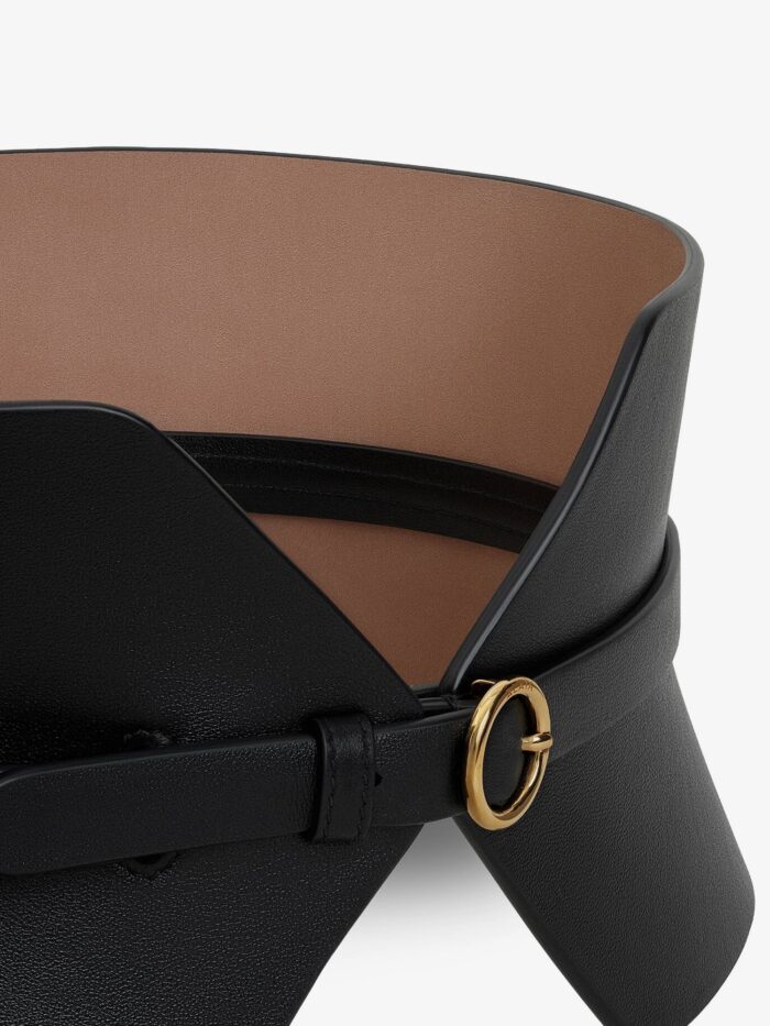 ALAIA Leather Bustier Belt