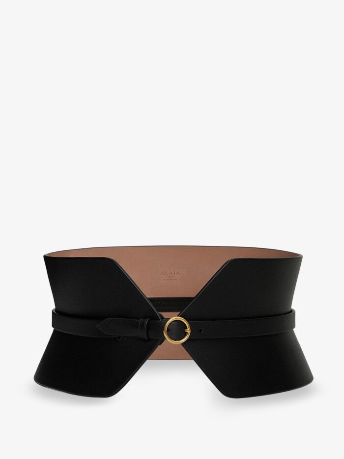 ALAIA Leather Bustier Belt