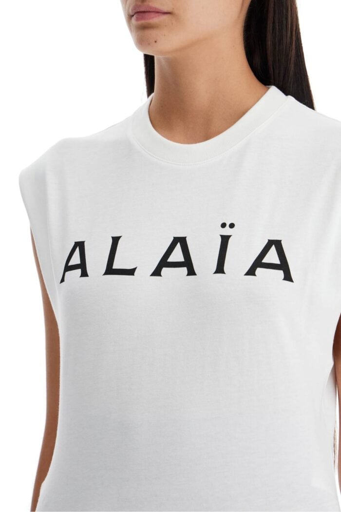 ALAIA Logo Printed T-shirt