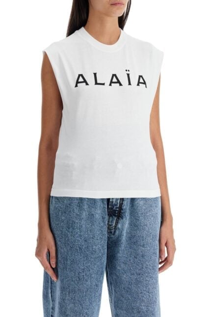 ALAIA Logo Printed T-shirt