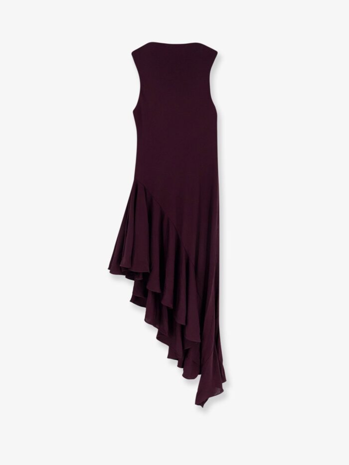 ALAIA Long Asymmetrical Viscose Dress