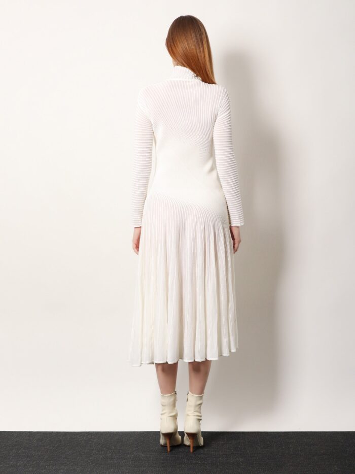 ALAIA Long Wool Dress