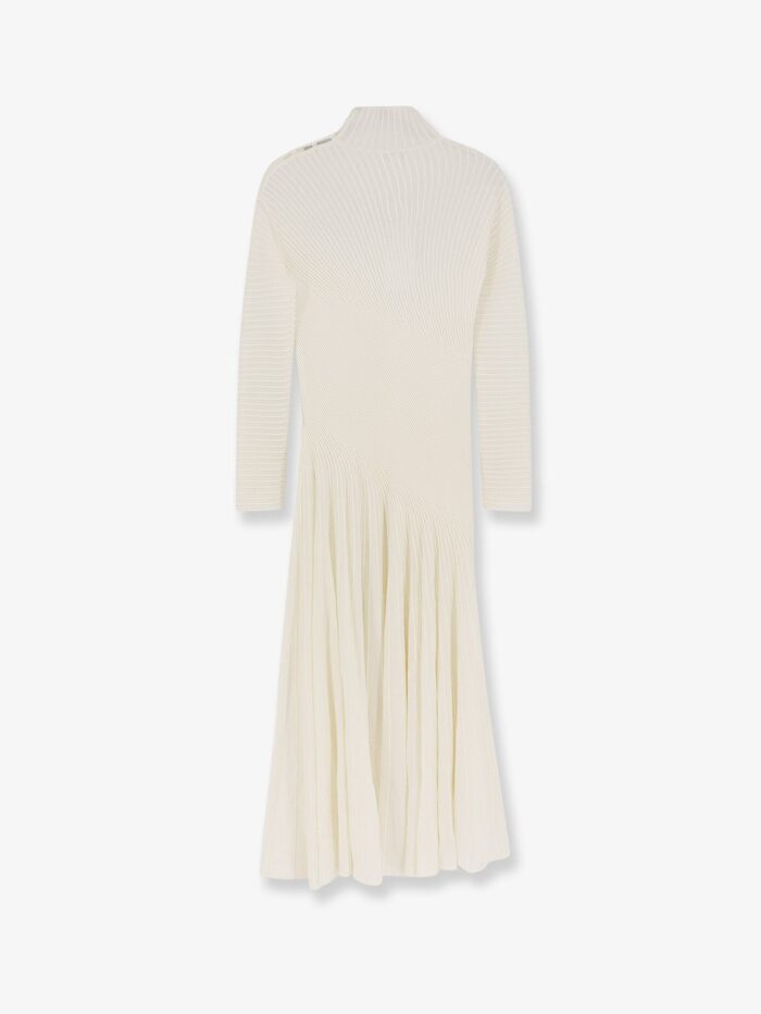 ALAIA Long Wool Dress