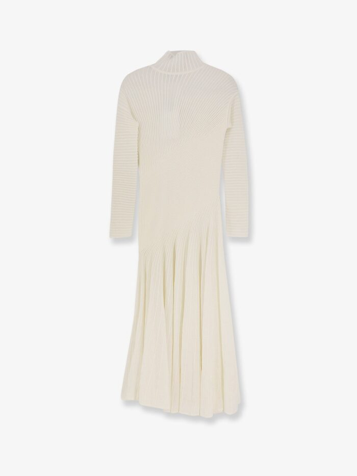 ALAIA Long Wool Dress