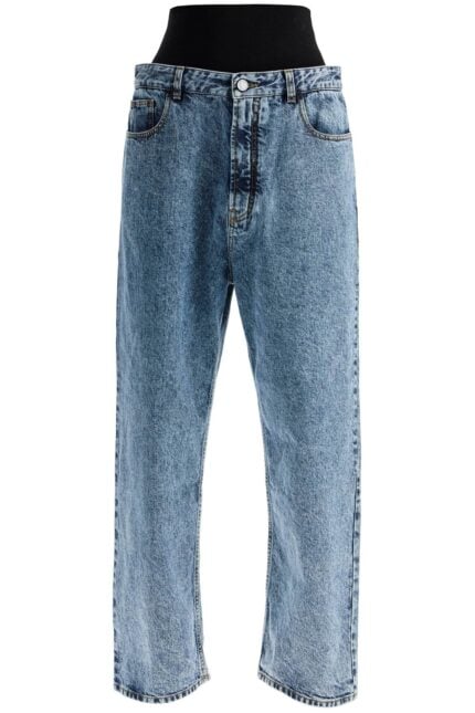 ALAIA Low-waisted Jeans With Elastic Band