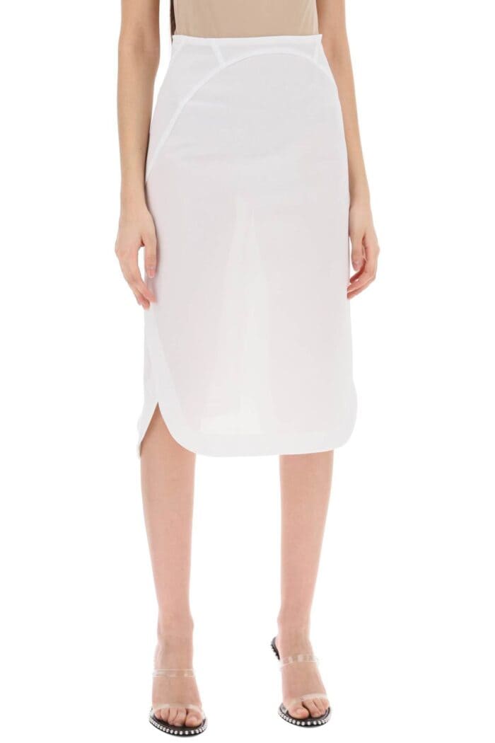 ALAIA "mermaid Style Heavy Mesh Skirt"