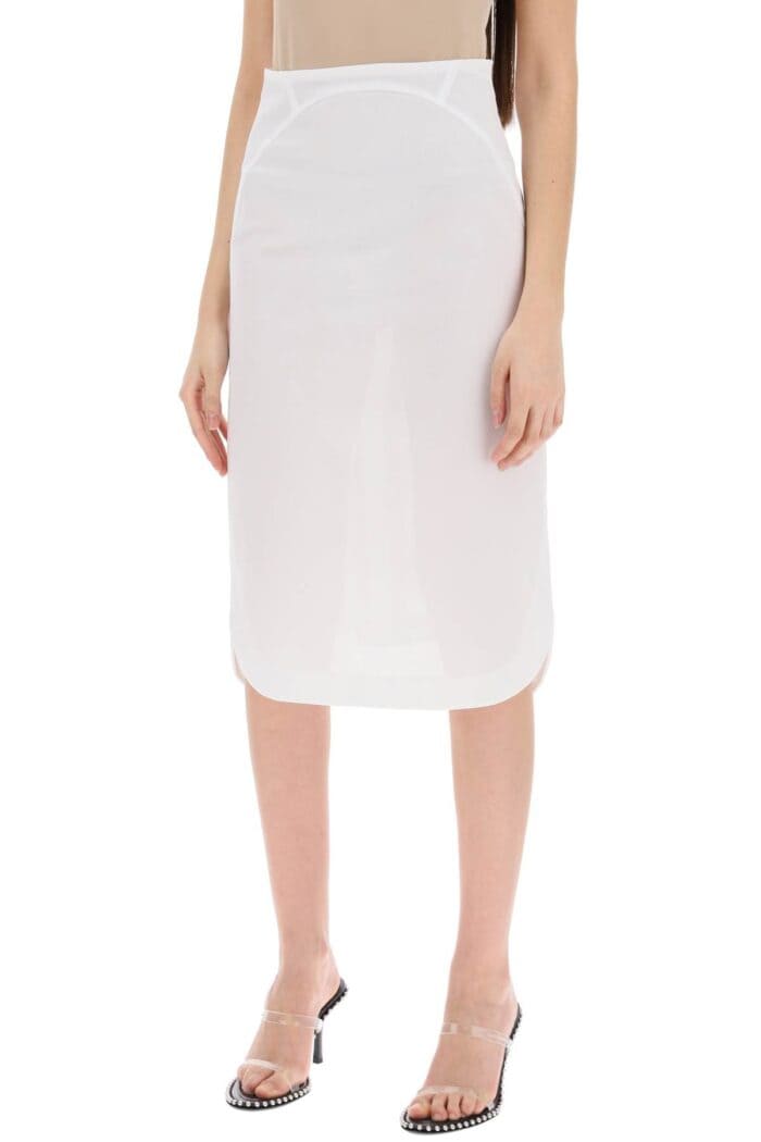 ALAIA "mermaid Style Heavy Mesh Skirt"