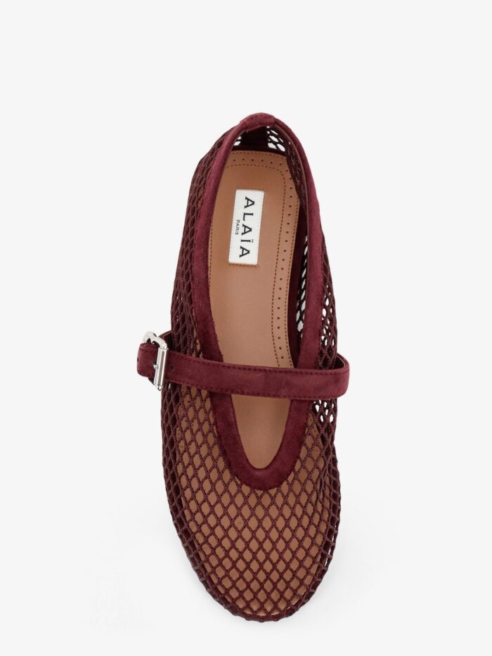 ALAIA Mesh Ballet Flats