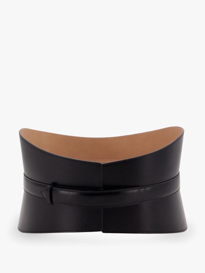 ALAIA Neo Bustier Leather Corset