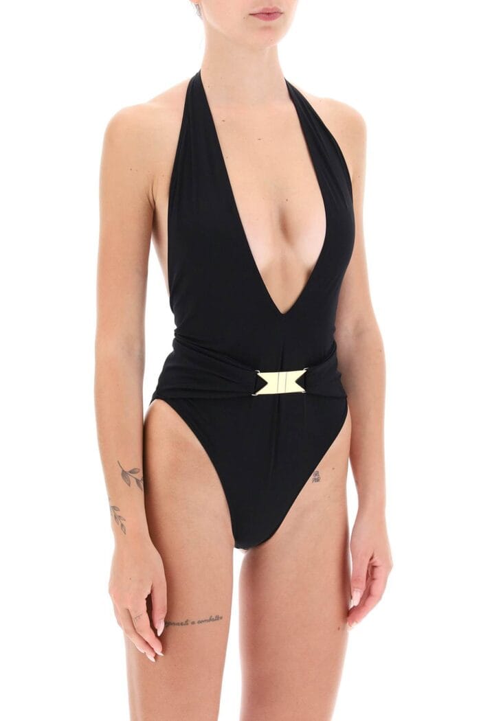 Alaia One-piece Swimsuit With Belt