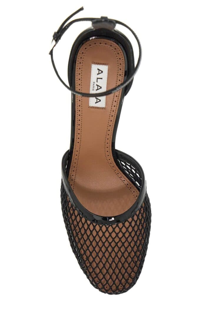 ALAIA 'patent And Mesh Dcol