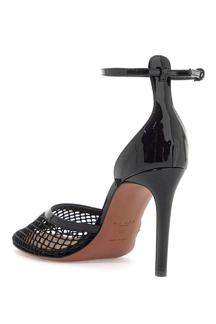 ALAIA 'patent And Mesh Dcol