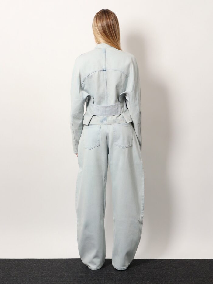 ALAIA Round Denim Jacket
