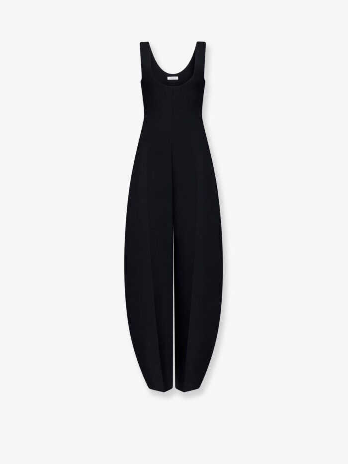 alaia round virgin wool jumpsuit ALAIA Round Virgin Wool Jumpsuit