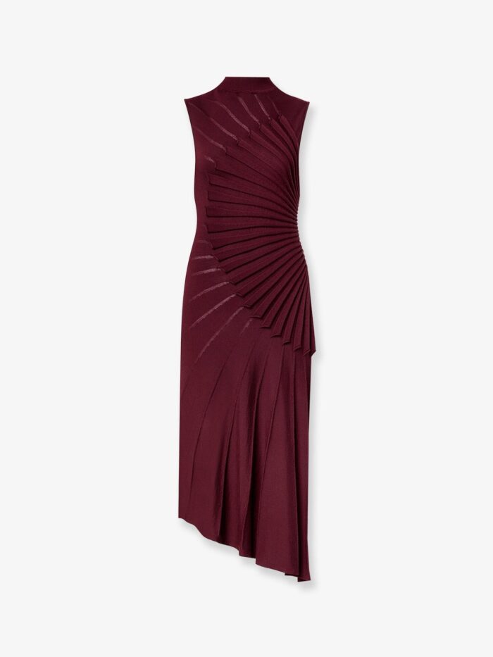 ALAIA Scupting Virgin Wool Dress