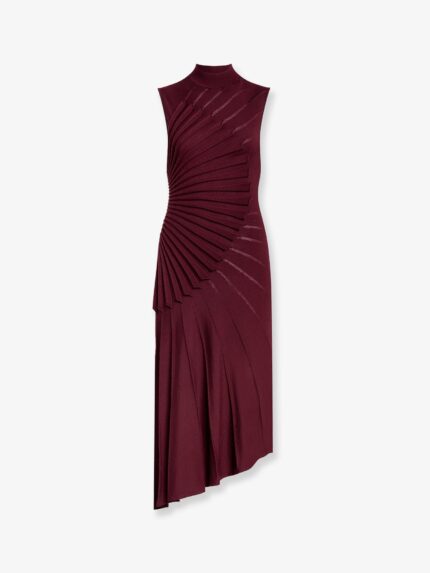 ALAIA Scupting Virgin Wool Dress
