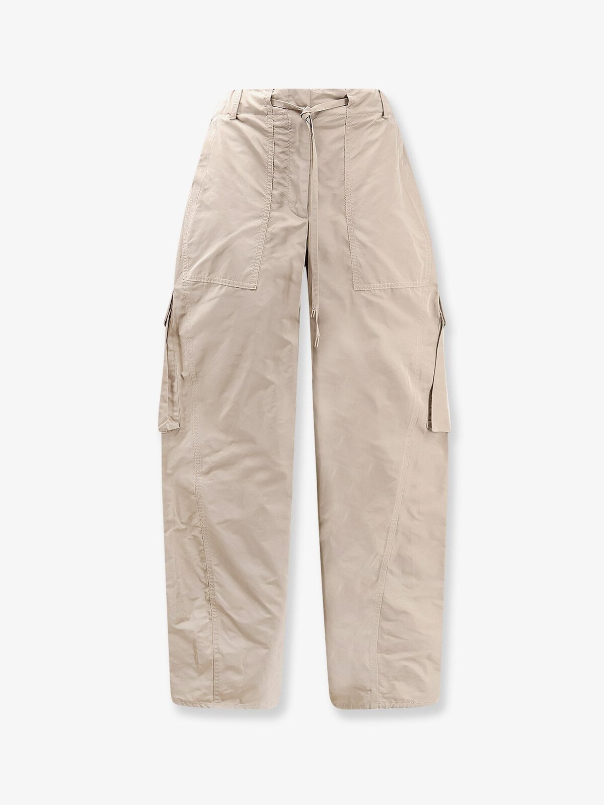 ALAIA Silk Blend Cargo Trousers
