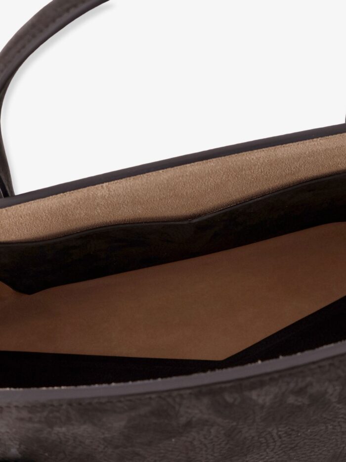 ALAIA Suede Hand Tote Bag