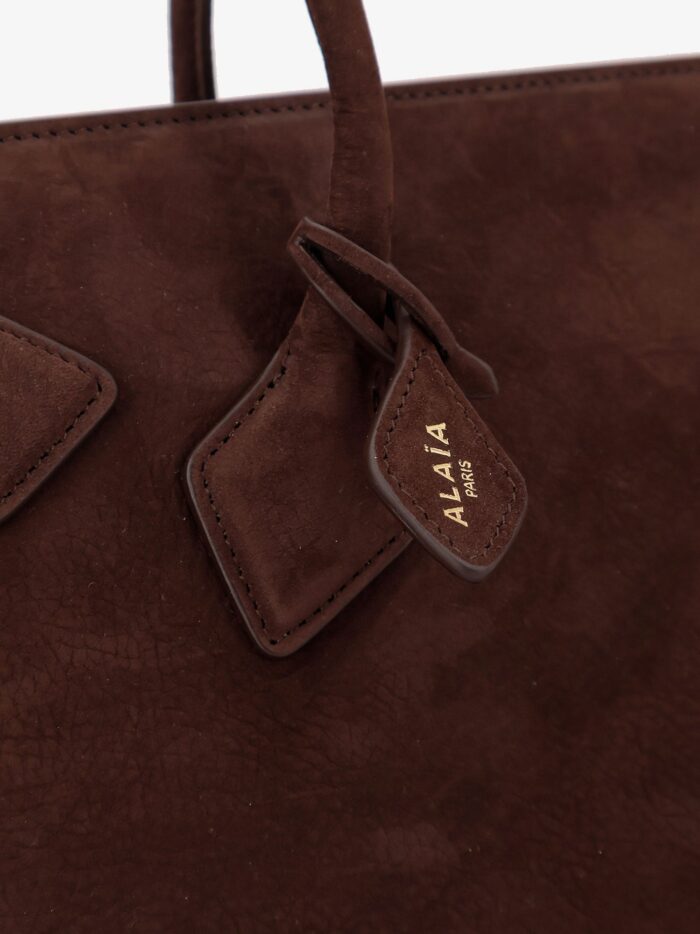 ALAIA Suede Hand Tote Bag