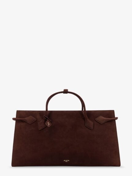 ALAIA Suede Hand Tote Bag