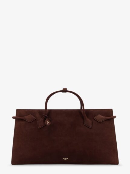 ALAIA Suede Hand Tote Bag