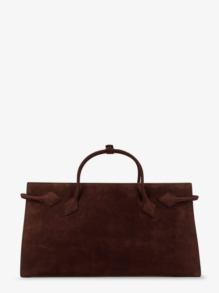 ALAIA Suede Hand Tote Bag