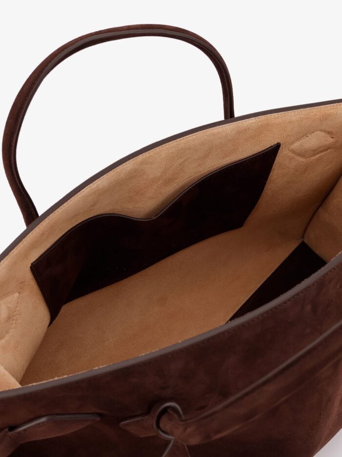 ALAIA Suede Hand Tote Bag