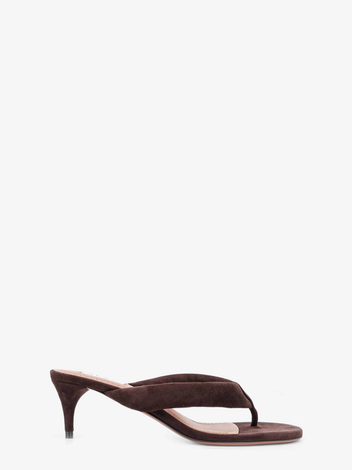 ALAIA Suede Heeled Sandals