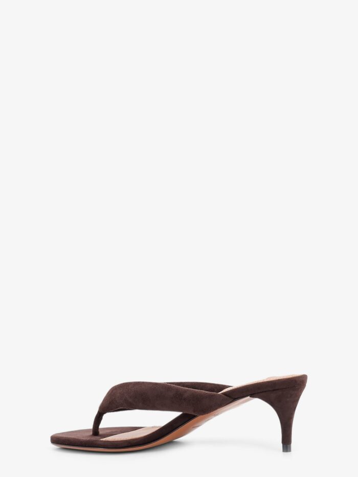 ALAIA Suede Heeled Sandals