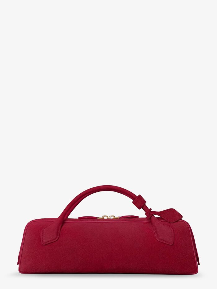 ALAIA Teckel Clutch Suede Handbag