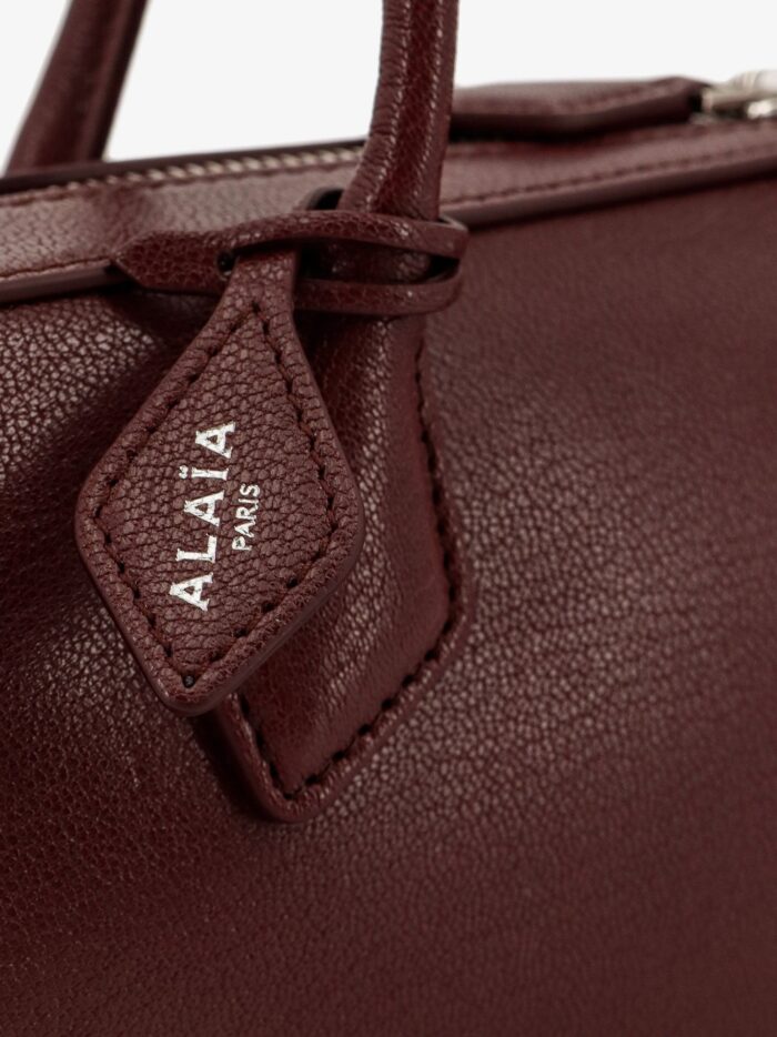 ALAIA Teckel Medium Leather Shoulder Bag