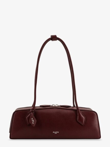ALAIA Teckel Medium Leather Shoulder Bag