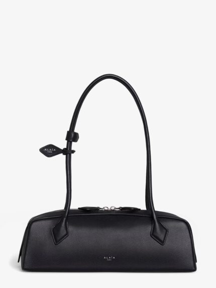 ALAIA Teckel Medium Leather Shoulder Bag