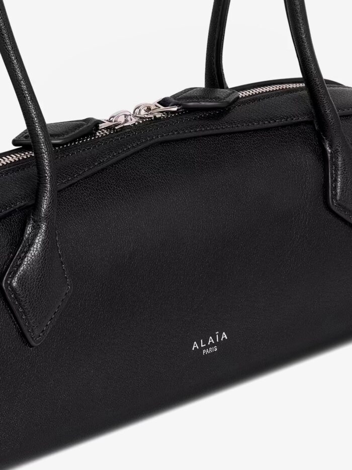ALAIA Teckel Medium Leather Shoulder Bag