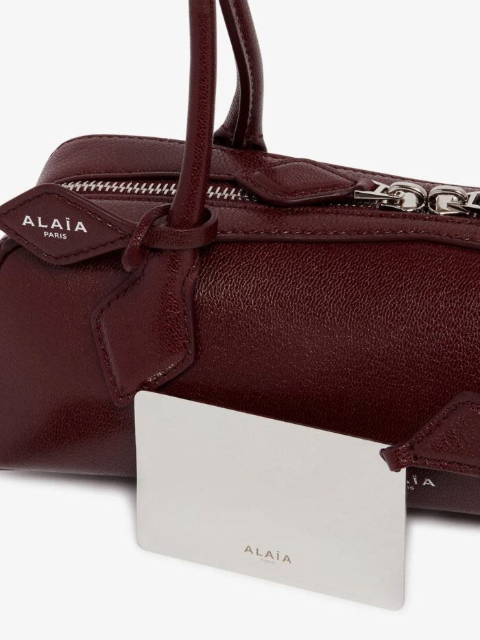ALAIA Teckel Small Leather Shoulder Bag